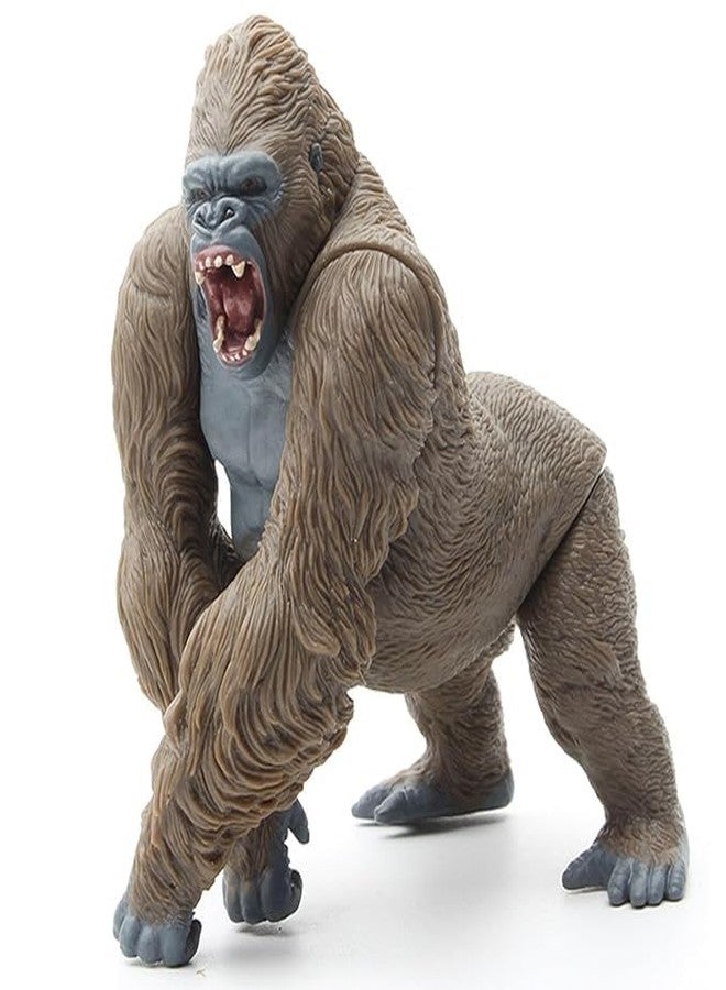 MALLEXO Big Size Realistic Gorilla Toy for Kids 3+| 1PCS Realistic Action Figure King Kong Fight Mode Rampage Monkey Toys for Boys & Girls | Wildlife Animal Ape Figurine Decoration Item Birthday Gifts - Image 1